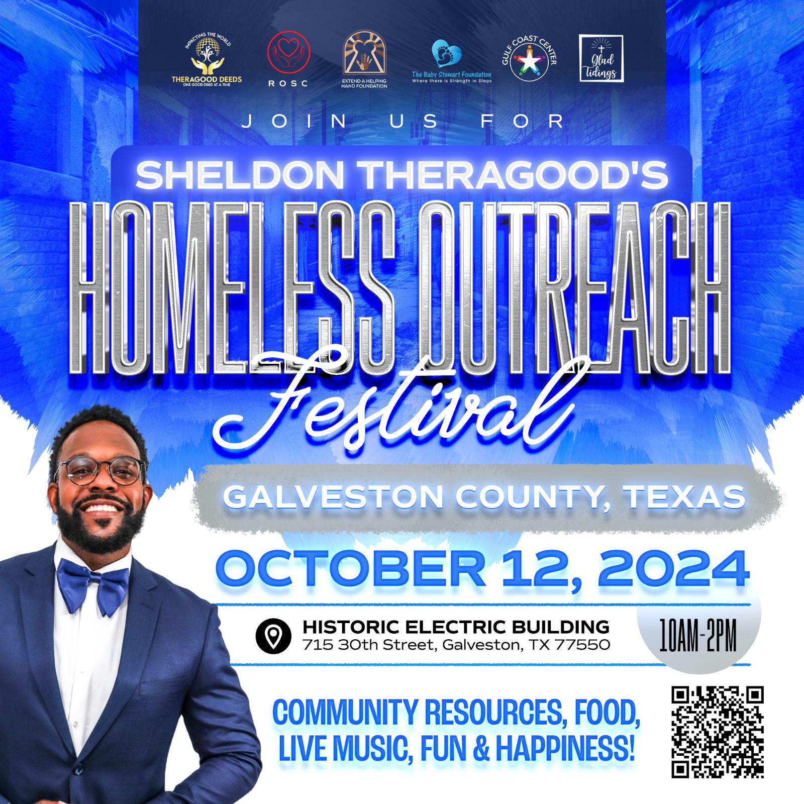 sheldon theragood homeless outreach festival